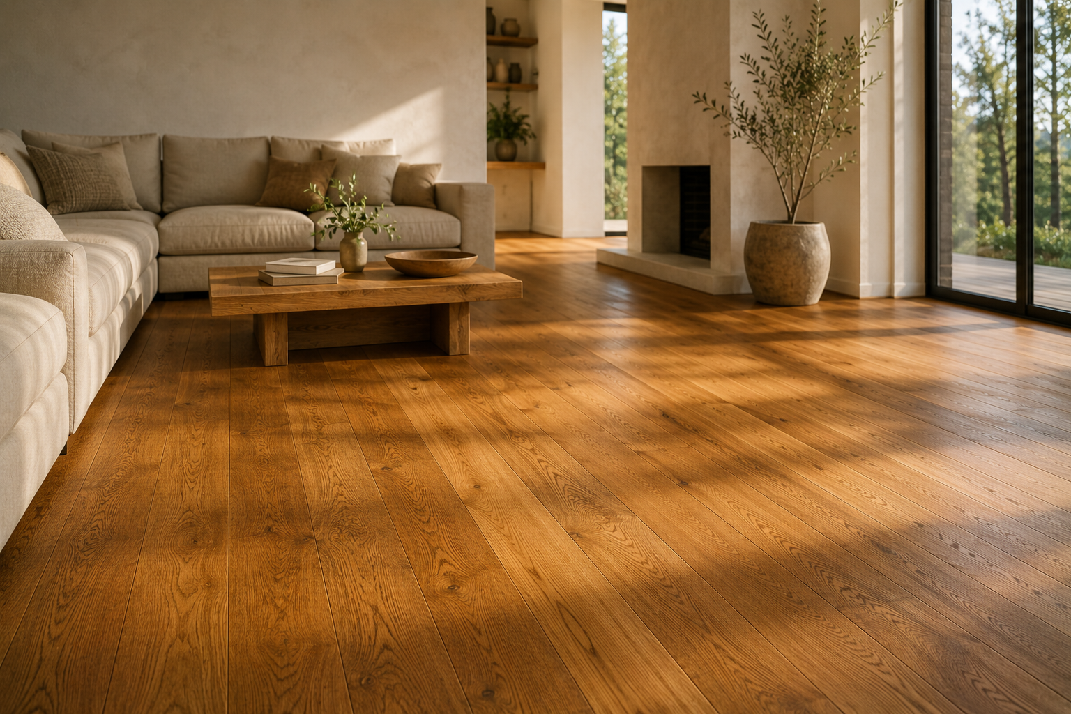 FSC-Certified Solid Hardwood — natural building material