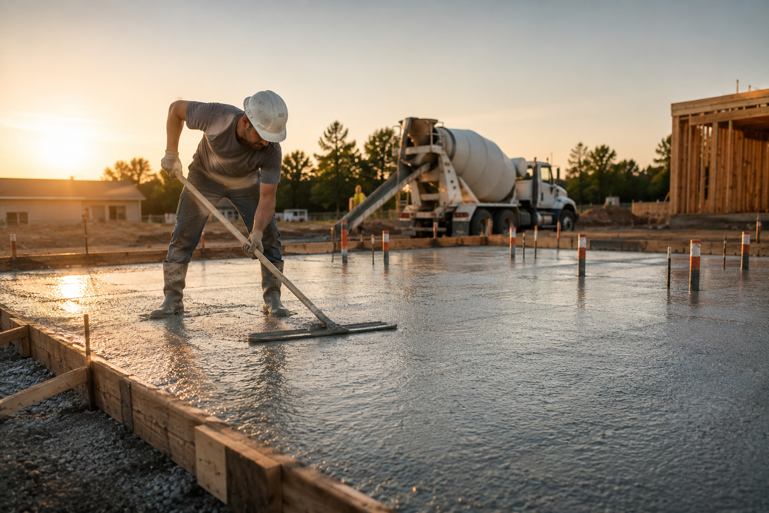 70% Replacement Concrete — natural building material