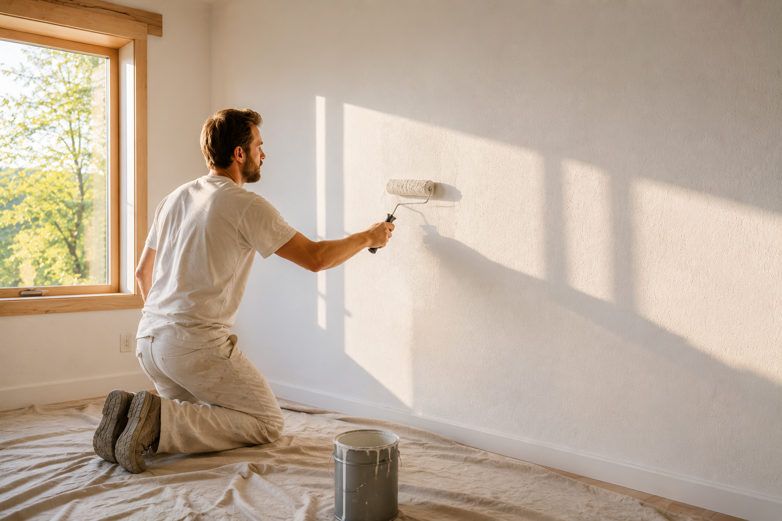 Mineral & Zero-VOC Paint — natural building material