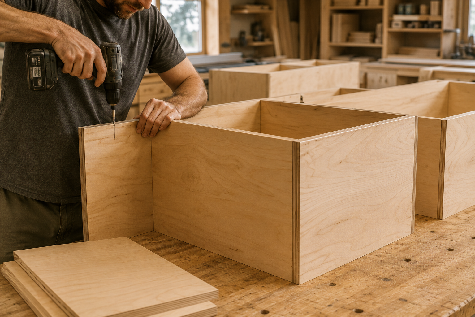 No Added Formaldehyde (NAF) Plywood — natural building material
