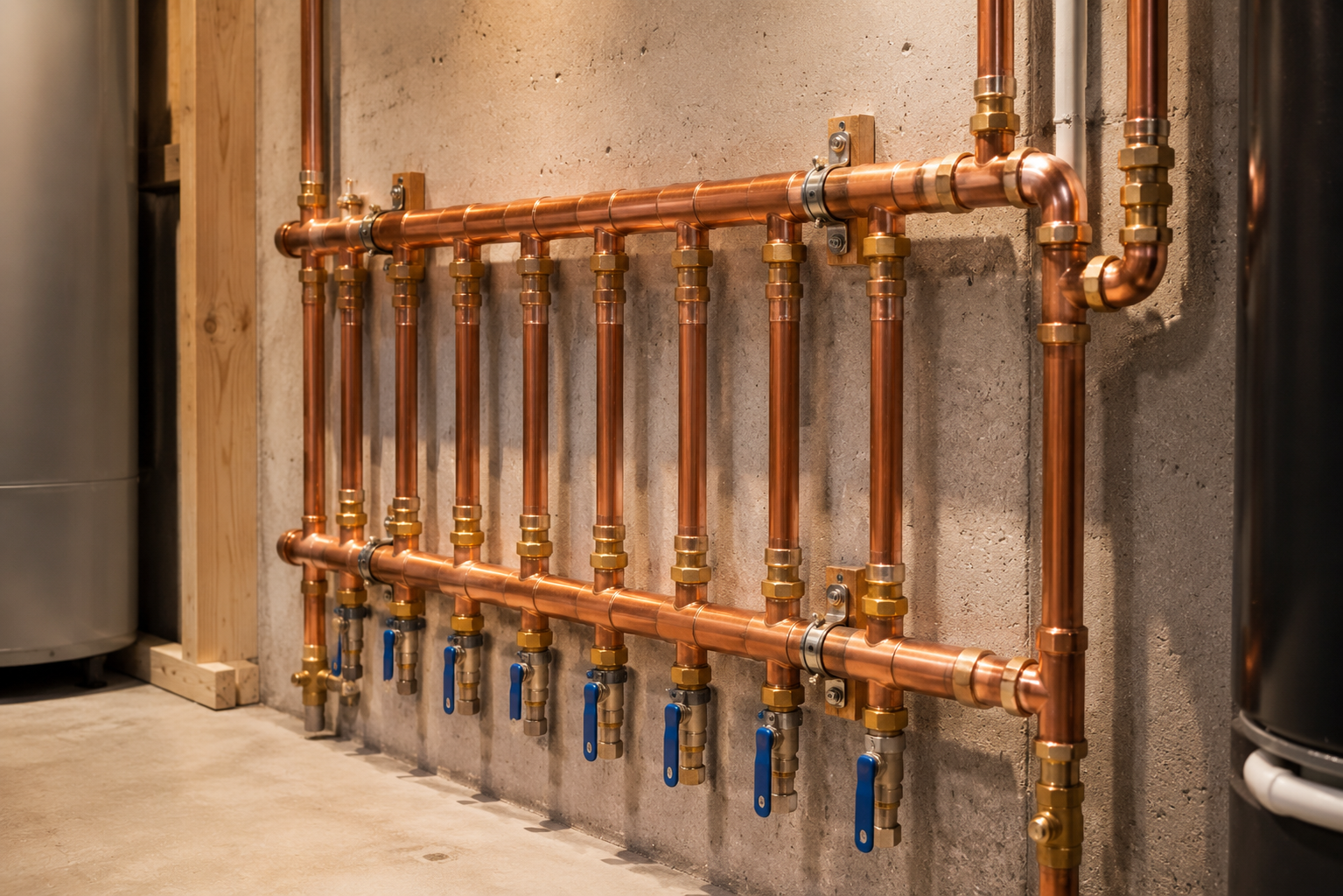Plastic-Free Water Pipes — natural building material