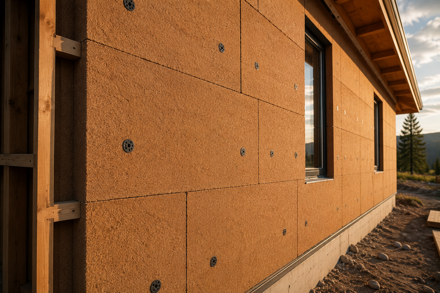 Wood Fiber Insulation — natural building material