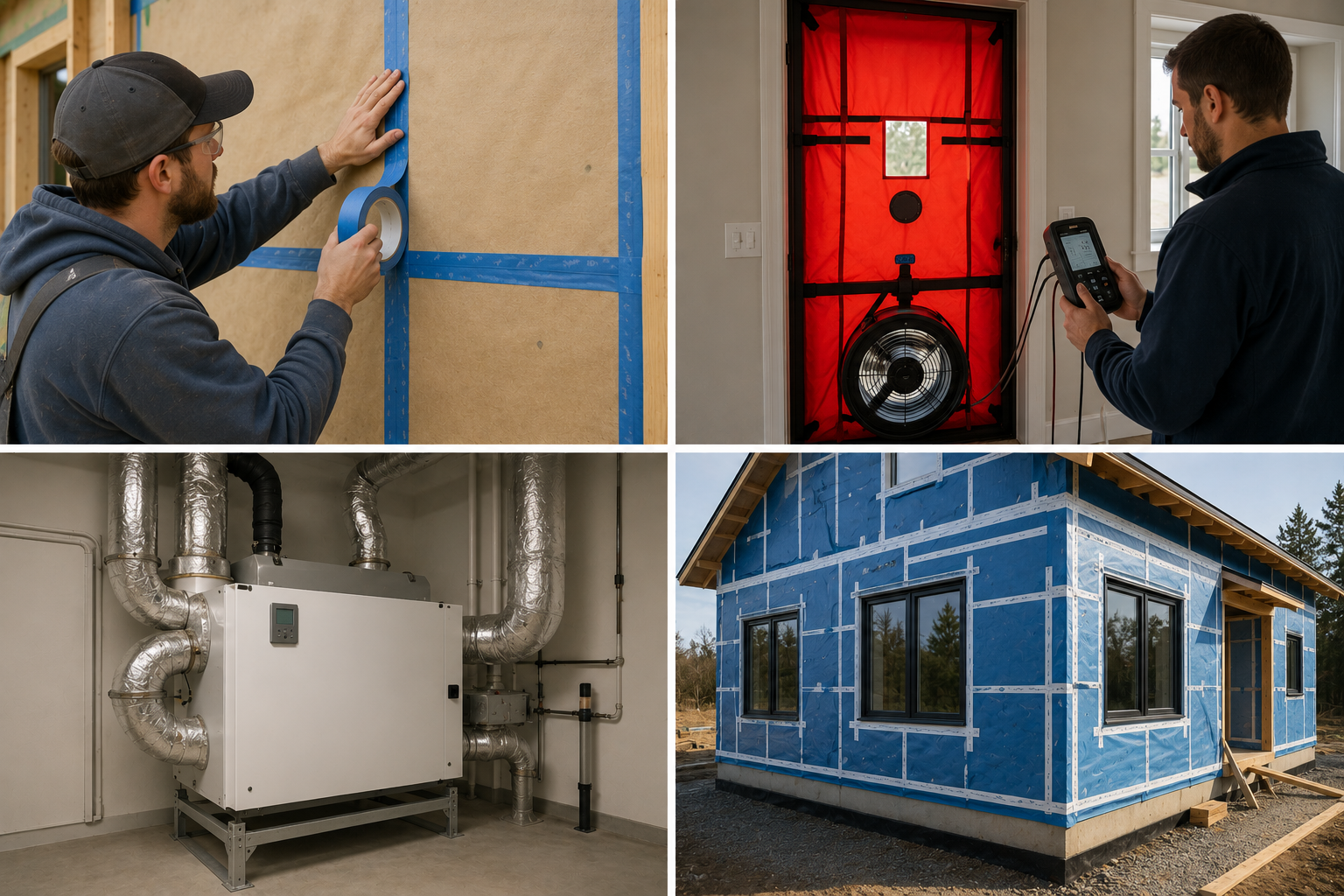 Smoke-Free, Air-Tight Envelopes in residential building applications