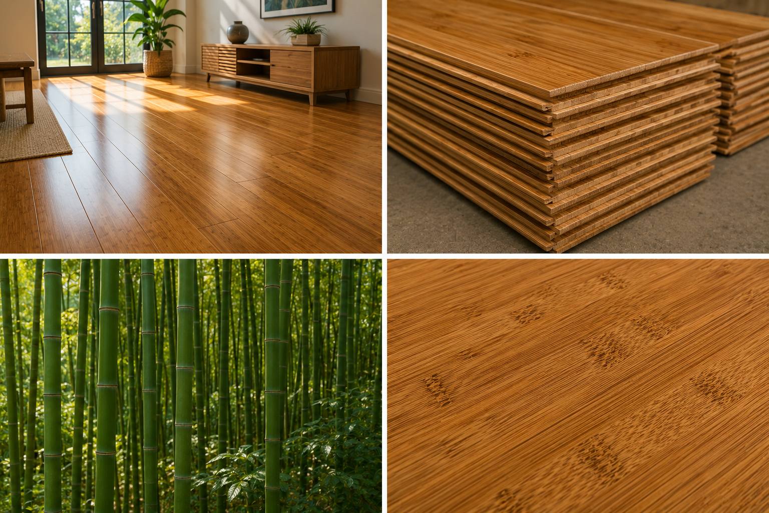 Bamboo in residential building applications