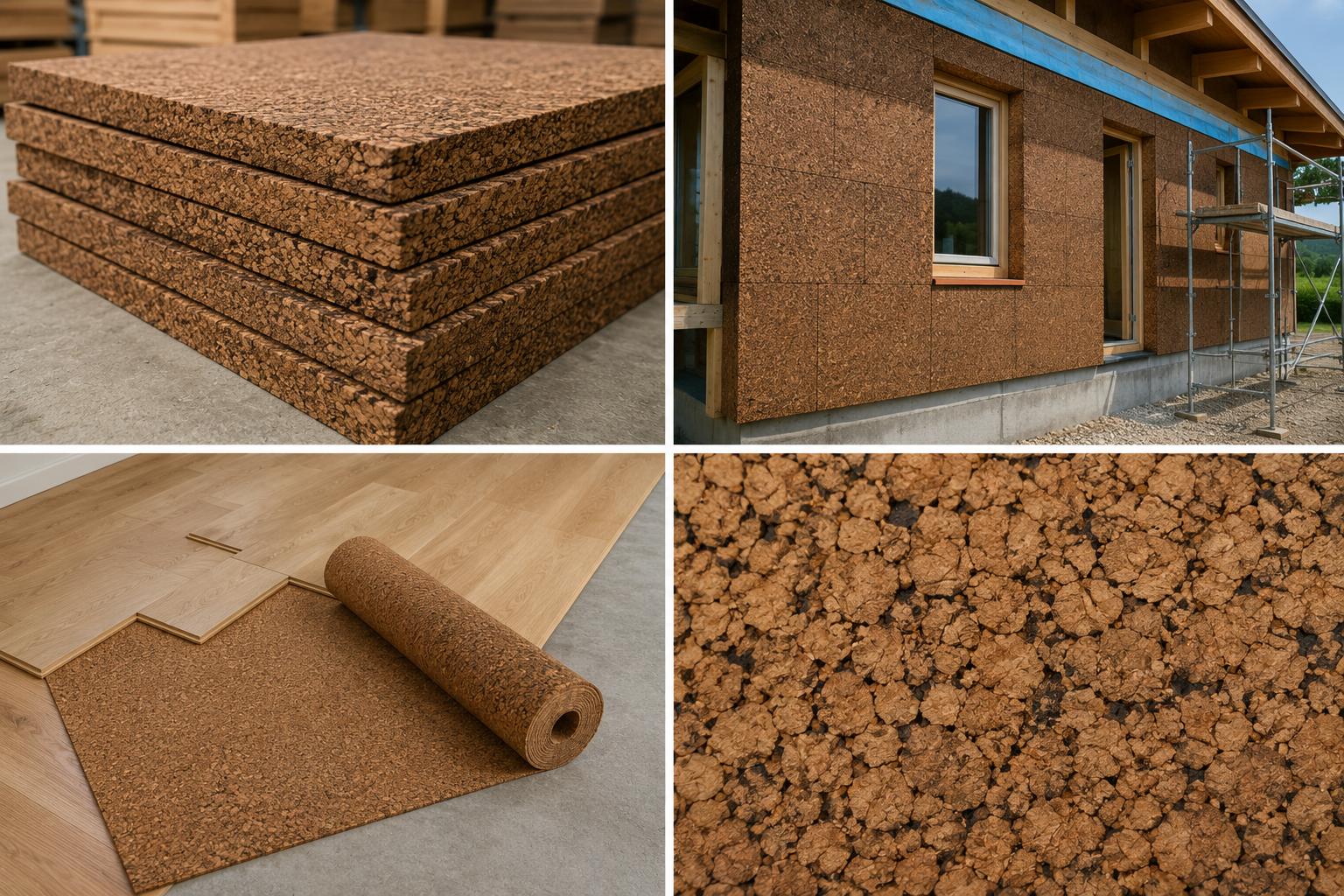 Cork Insulation in residential building applications