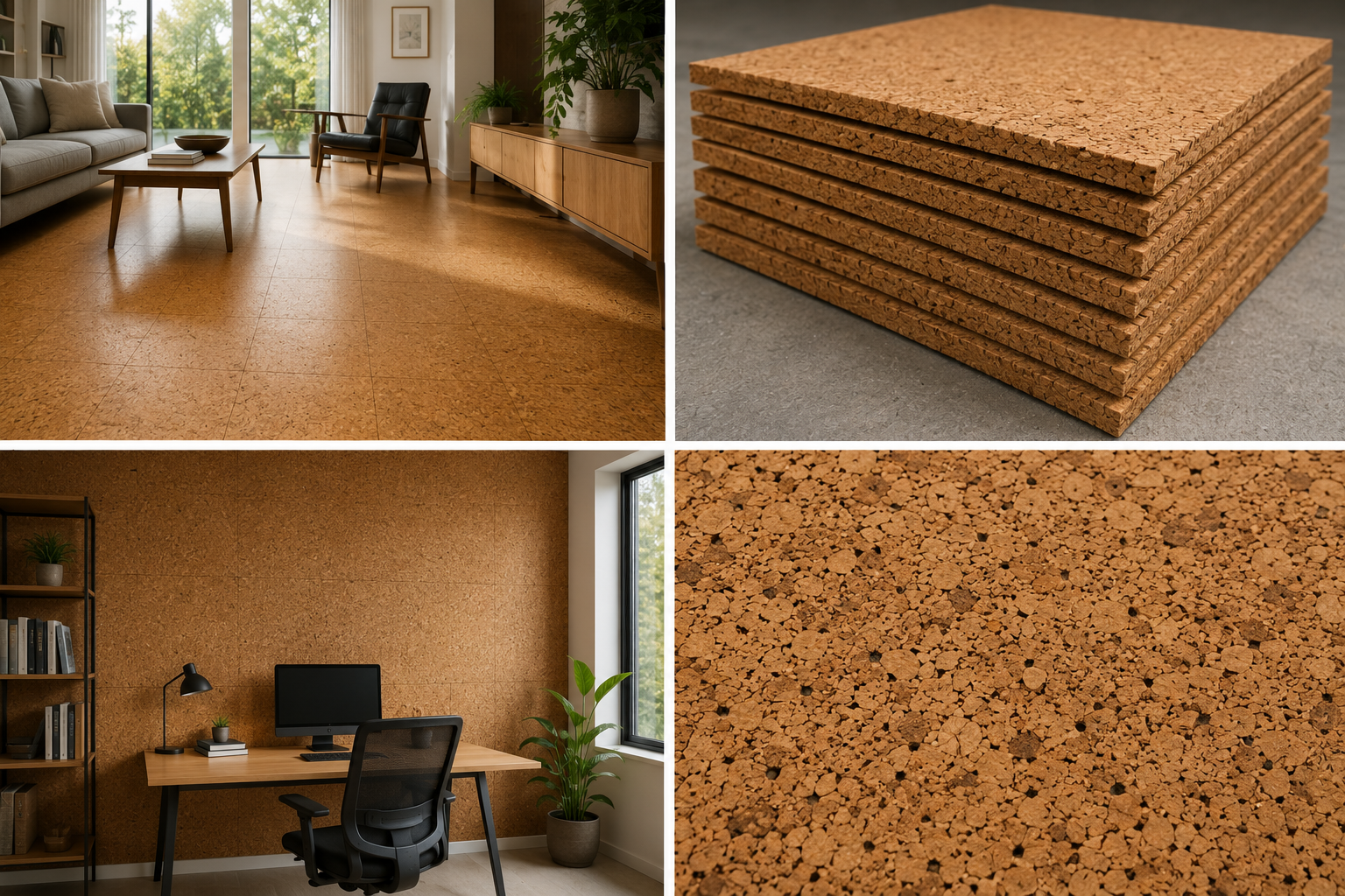 Cork Flooring in residential building applications