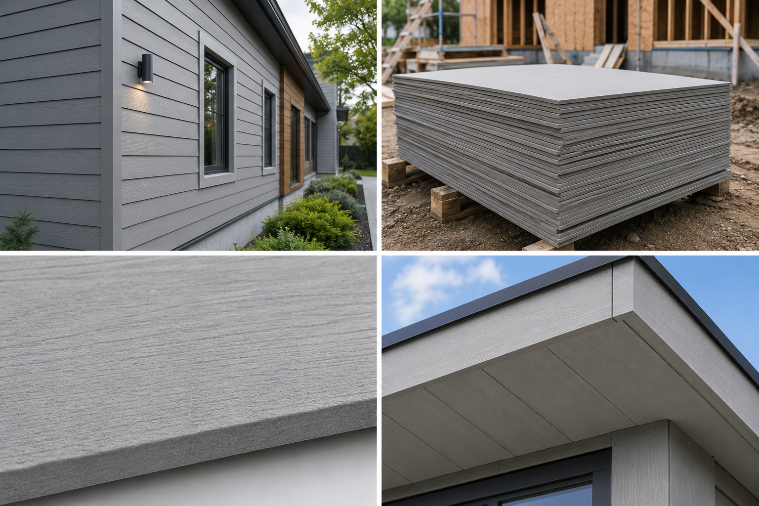 Fiber Cement in residential building applications