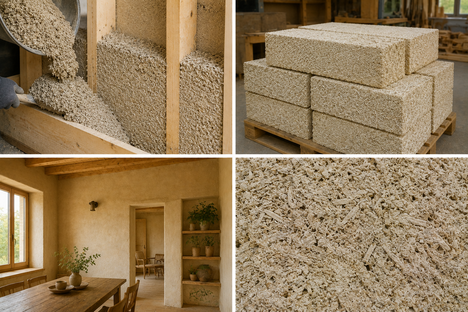 Hempcrete in residential building applications