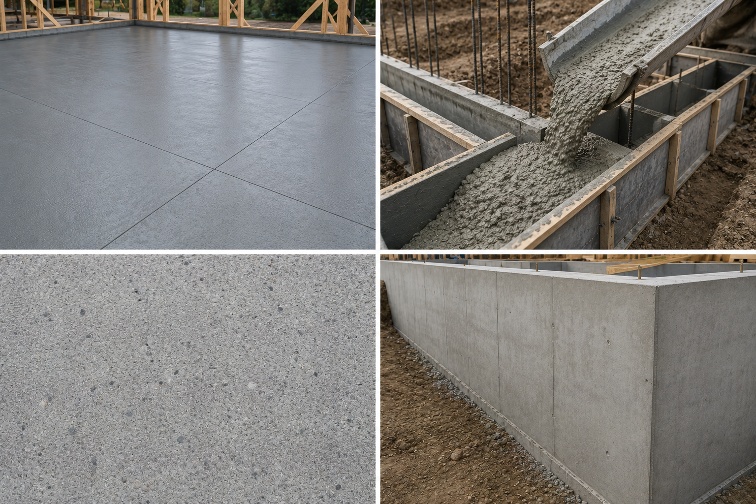 70% Replacement Concrete in residential building applications