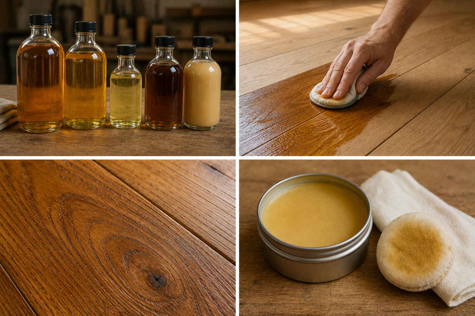 Natural Oil & Wax Finishes in residential building applications
