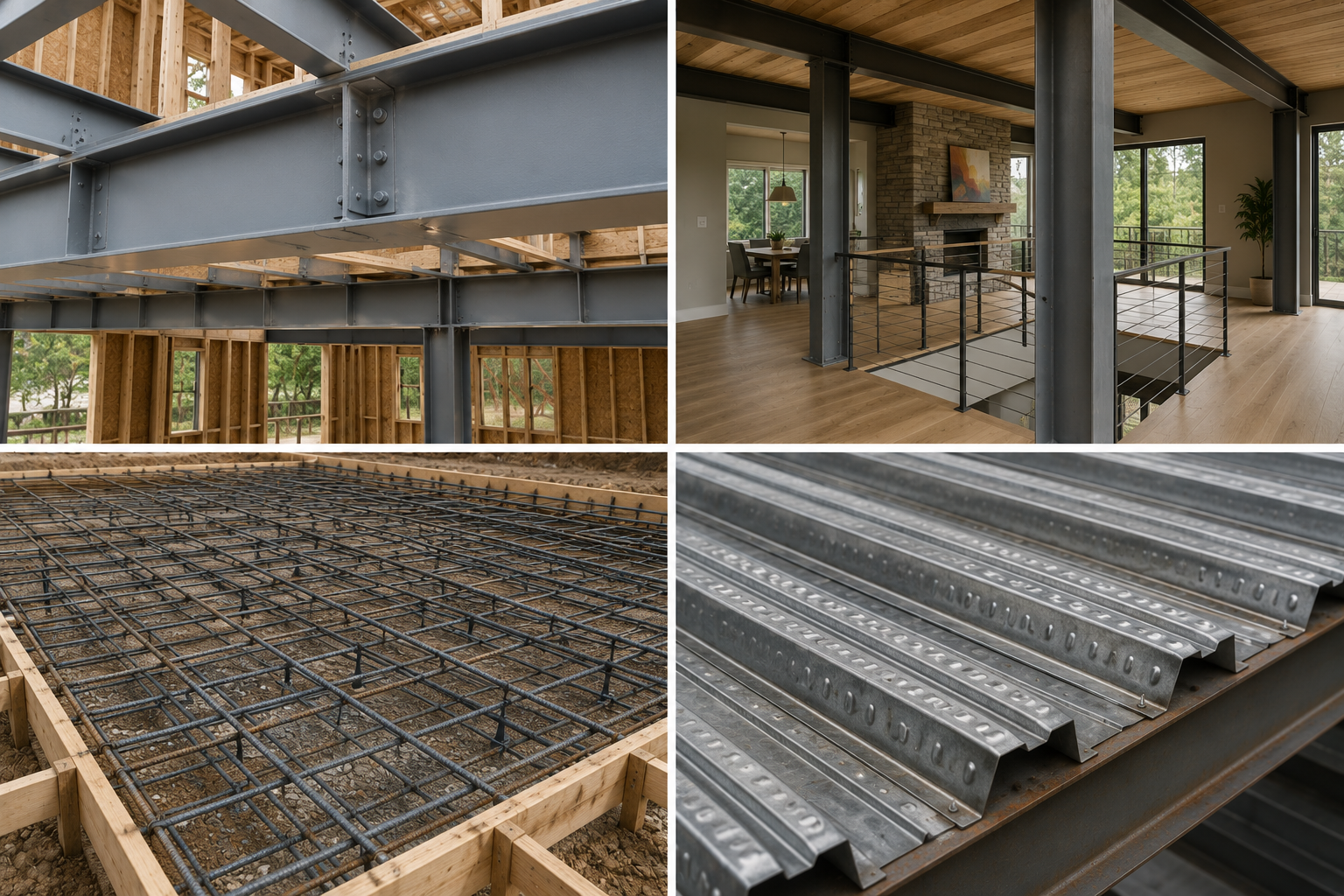 Recycled Structural Steel in residential building applications