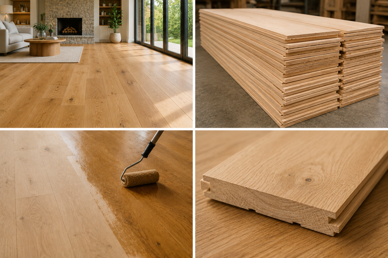 Solid Wood Flooring in residential building applications