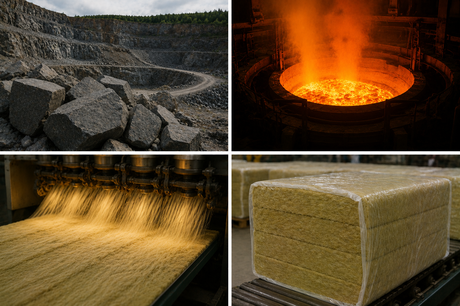 Composition and origin of mineral wool