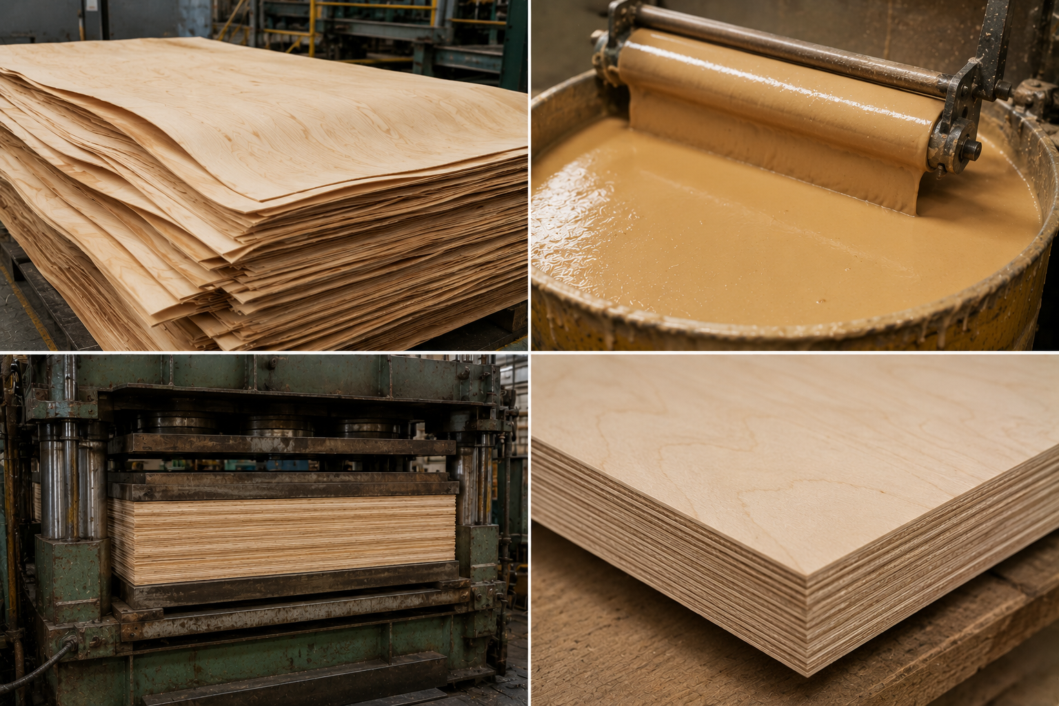 Composition and origin of naf plywood