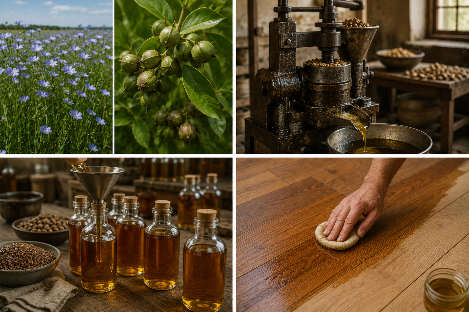 Composition and origin of natural oils