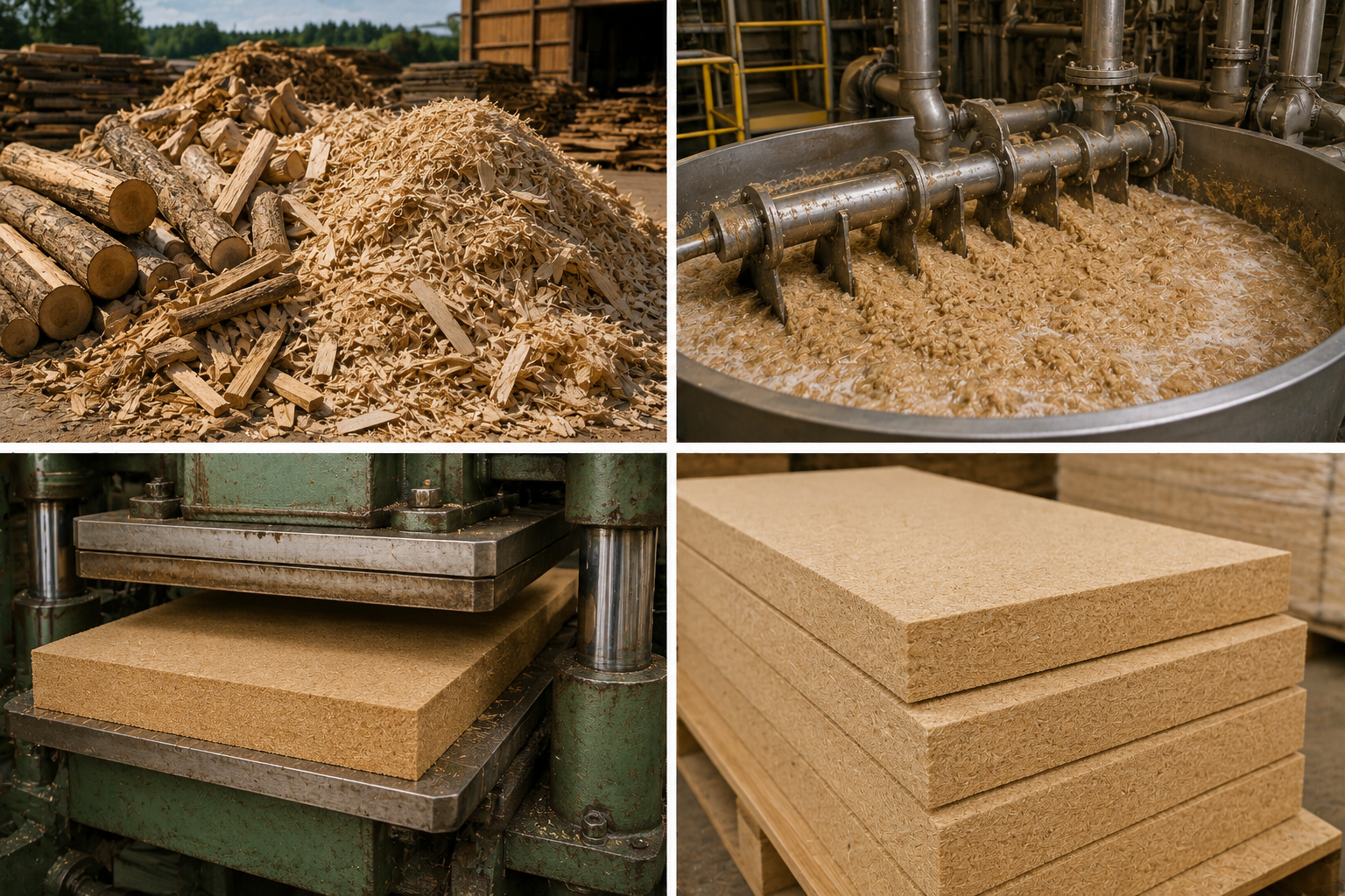 Composition and origin of wood fiber