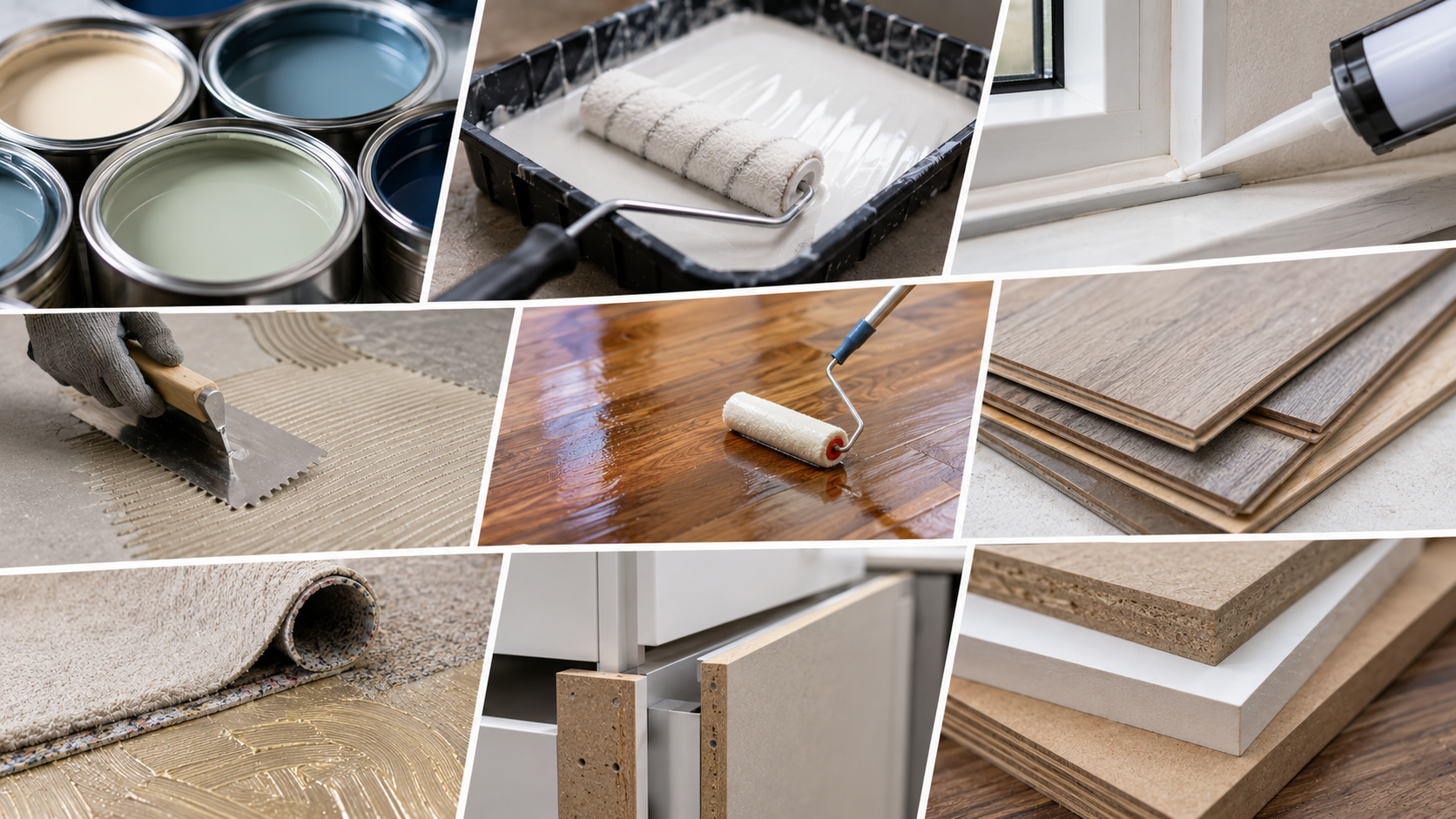 Volatile Organic Compounds (VOCs) — building products that commonly contain this chemical family
